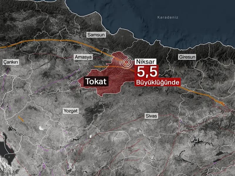 Tokat'ta Gece Yarısı Şok Eden Deprem: Naci Görür'den Açıklama