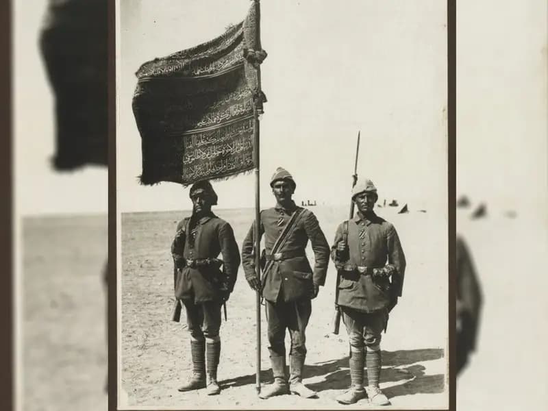 Birinci Dünya Savaşı’nın Unutulmaz Türk Askeri Fotoğrafı