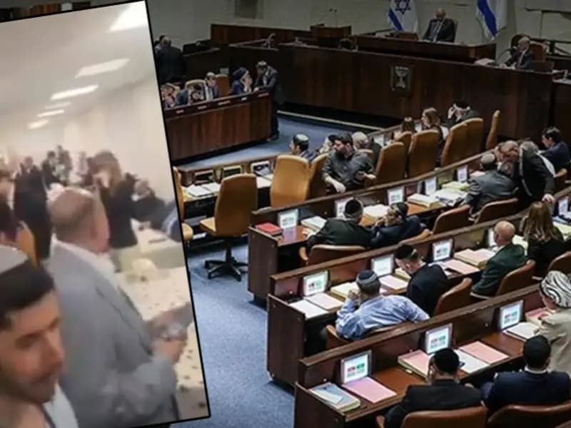 İran'ın Füze Tehdidi Sonrası İsrail Knesset'te Panik Yaşandı