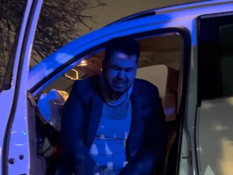 Tekirdağ'da Tarlaya Dalan Araç Ağaca Çarptı, Sürücü Yaralı