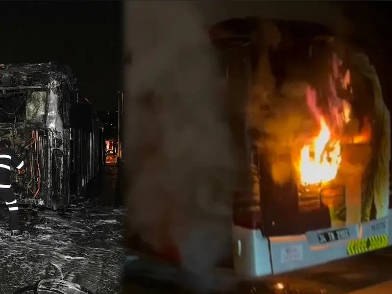 Beşiktaş'ta Metrobüs Yangını: 60 Yolcu Kurtarıldı