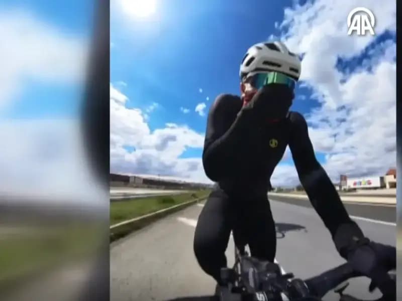 Kayseri'de Bisiklet Turu Sırasında Öğretmenlere Arı Saldırısı