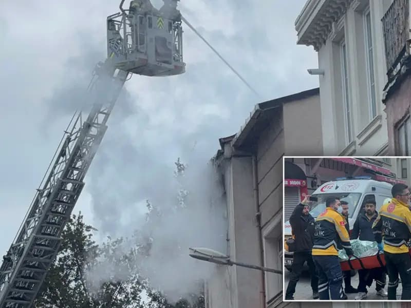 Fatih'te Apartman Yangını: Bir Ölü, Yedisinin Durumu Ciddi