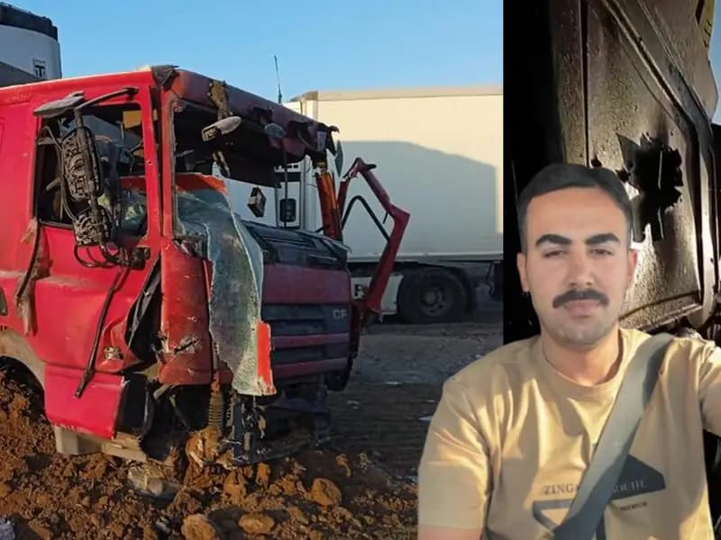 İran'da Türk TIR Şoförü Hayatını Kaybetti, Olayın Görüntüleri Yayınlandı