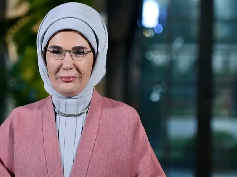 Emine Erdoğan'dan Dünya Su Günü'nde Su Tasarrufuna Vurgu